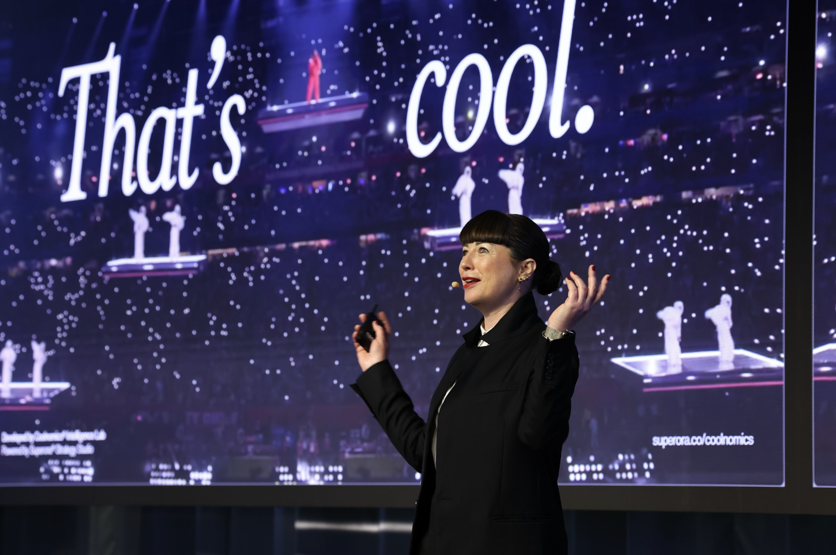 Robyn Wilson presenting Coolnomics